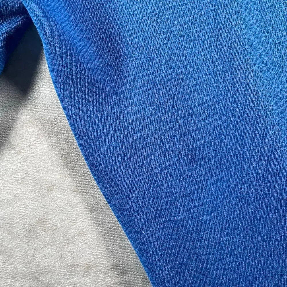 90s Hanes Soft Cozy Baggy Blue Sweatpants 30-32 Made in USA Sportsweat Athletic